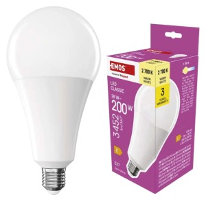Żarówka LED E27 28W (200W) 3452lm ciepła biel 2700K
