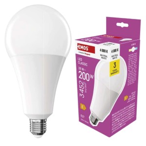 Żarówka LED E27 28W (200W) 3452lm neutralna biel 4000K