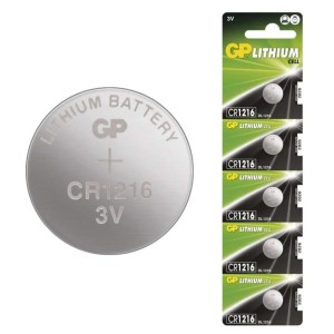 Bateria GP CR1216  blister 5 sztuk