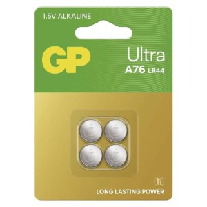Bateria alkaliczna GP Ultra guzikowa A76U LR44 4 sztuki