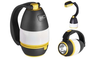 Wielofunkcyjna lampa kempingowa LED, 215 lm, 3× AA P4008 