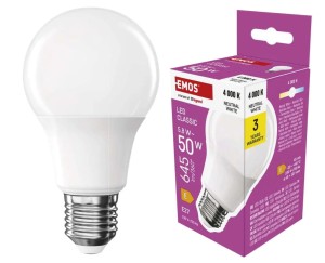 Żarówka LED E27 5,8W (50W) 645lm neutralna  biel 4000k