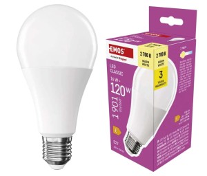 Żarówka LED E27 16W (120W) 1901lm  ciepła biel 2700k