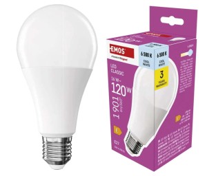 Żarówka LED E27 16W (120W) 1901lm zimna biel 6500k
