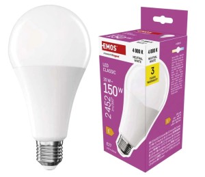 Żarówka LED E27 20W (150W) 2452lm neutralna biel 4000K