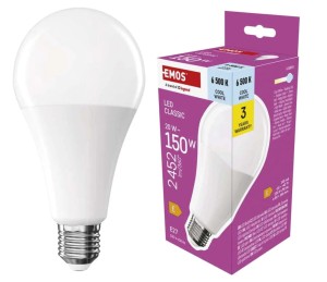 Żarówka LED E27 20W (150W) 2452lm zimna biel 6500K